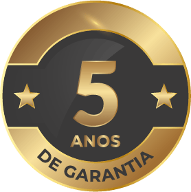 5 Anos de Garantia